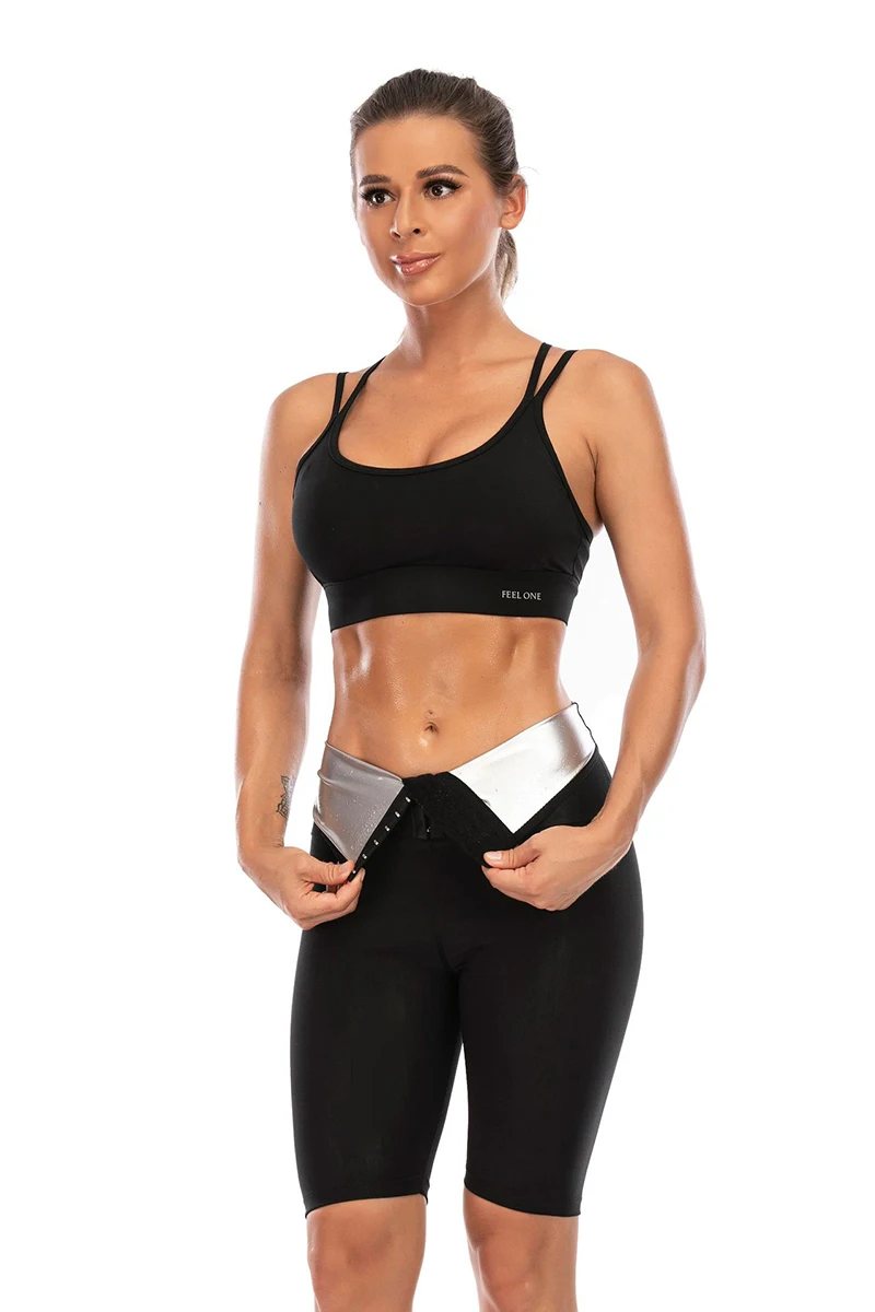 shapewear for tummy Sweat Waist Trainer Belt Body Shaper Pants Workout Shorts Sauna Effect Leggings Tummy Control Slimming Shapewear Thigh Trimmer best shapewear for tummy