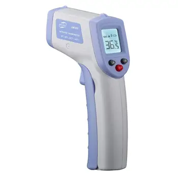 

1PC Infrared Hygrometer Thermometer Forehead Body Non-Contact Thermometer Infrared Thermometer Non Contact Digital IR Thermal Ca