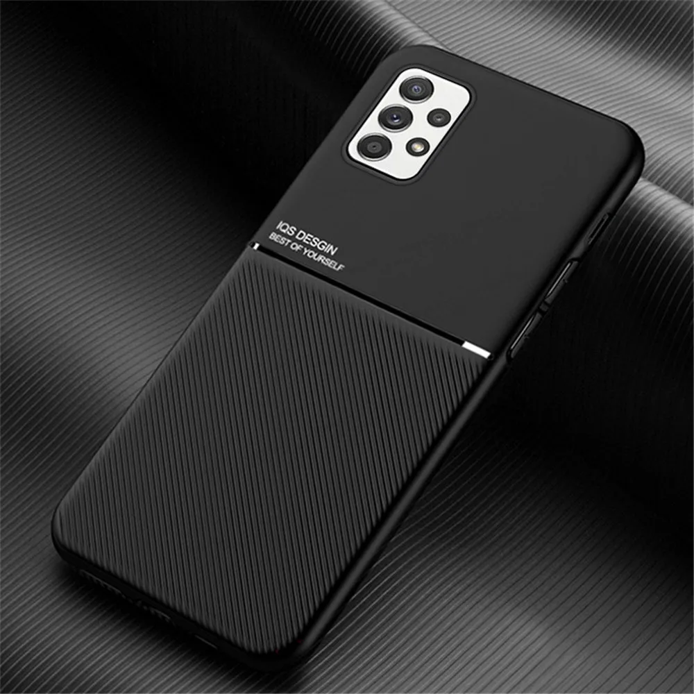 phone pouch for running Samung A53 Case Car Magnetic Holder Protect Cover For Samsung Galaxy A53 5G A 53 SM-A536B 2022 Soft Matte Back Shockproof Coque waterproof phone pouch