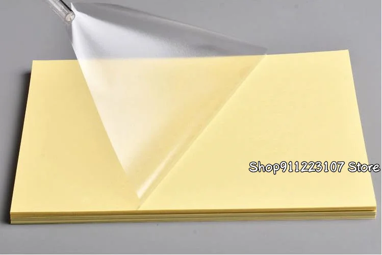 Free Shipping10pcs Clear Matte Adhesive Printer Paper A4 Self