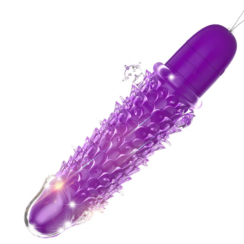 HC017 scales penis sheath Reusable vibrator sleeve  (2)