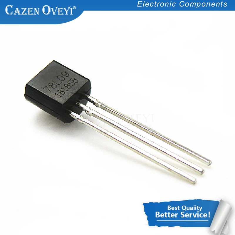 

50pcs/lot 78L09 WS78L09 TO-92 9V 100mA 0.1A Voltage Regulator new and original In Stock