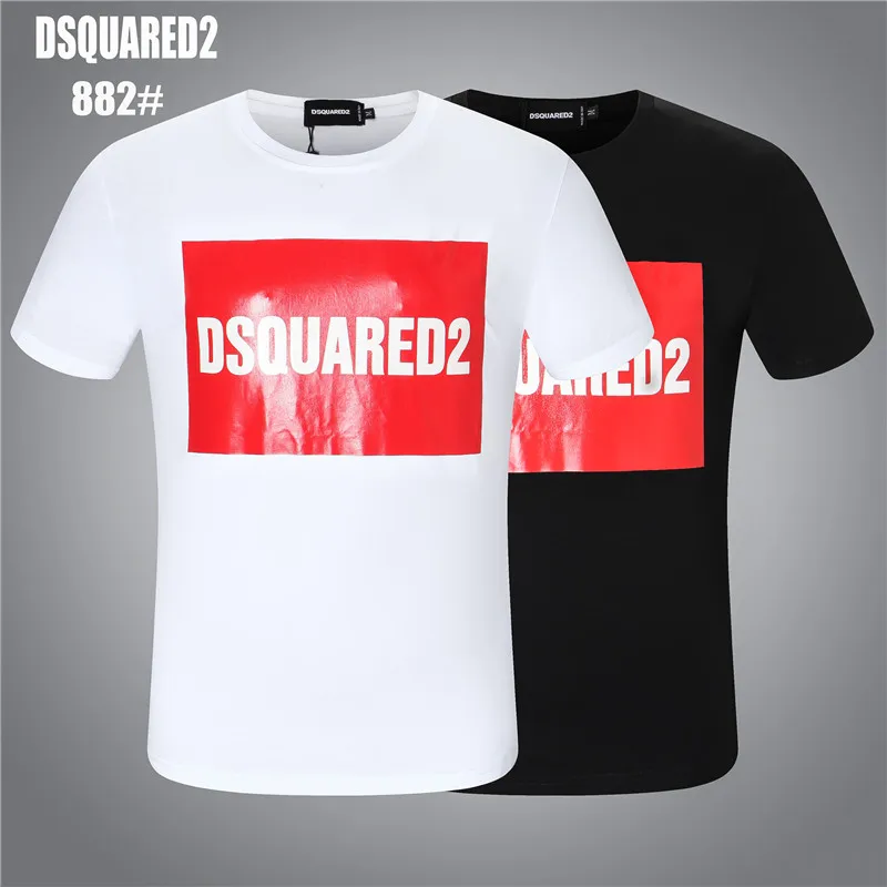Dsquared2 print short sleeved T shirt 