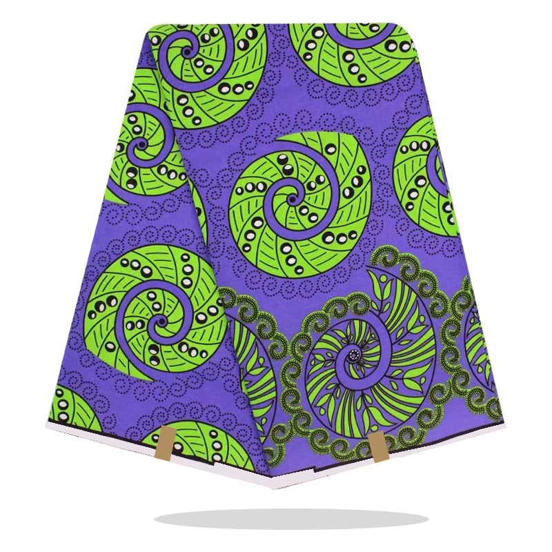 

Nigerian Style Dress Sewing Material 100%High Quality Cotton Fabric Real Ankara African Wax Prints Fabric By The Yards RV11-98