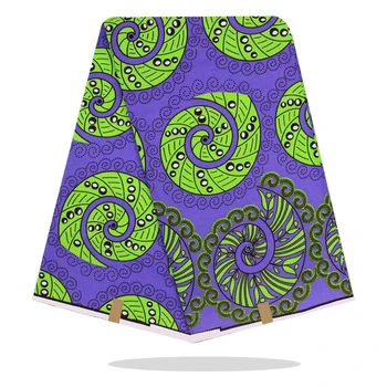 

Nigerian Style Dress Sewing Material 100%High Quality Cotton Fabric Real Ankara African Wax Prints Fabric By The Yards RV11-98
