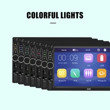 7 дюймов Автомобильный MP5 плеер Bluetooth стерео USB AUX FM сенсорный экран дистанционное управление радио VH99