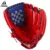 FDBRO 1 шт. бейсбольное снаряжение, бейсбольные перчатки из искусственной кожи, утепленные бейсбольные перчатки для детей, Молодежные закрытые перчатки для софтбола - изображение