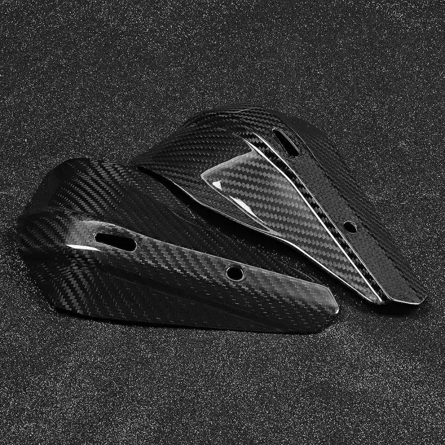 Универсальный карбоновый мотоцикл ручной Защита Ветер Дефлектор Handguard щит модификация части мотоциклетный корпус