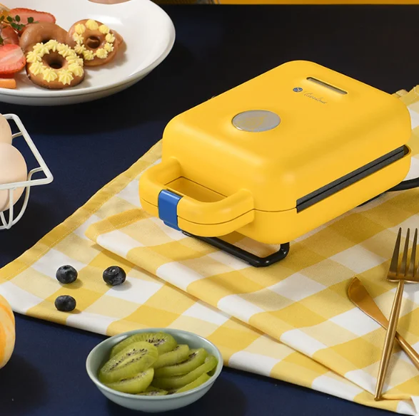 Multi-function constant temperature double side heating household light breakfast machine J03