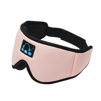 

5.0 Wireless Stereo Earphone 3D Sleep Mask Headband Sleep Soft Earphones Sleeping Eye Mask Music Headset