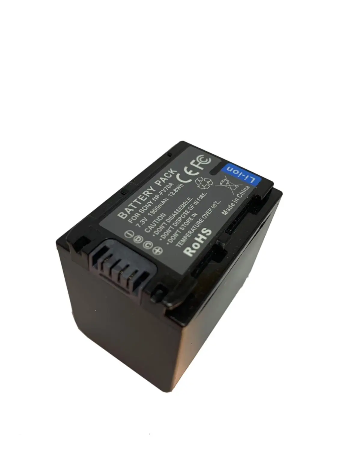 Батарея 7XINbox для цифровой видеокамеры Sony Akku NP FV70A 7 3 v 1900mah|Перезаряжаемые батареи| |