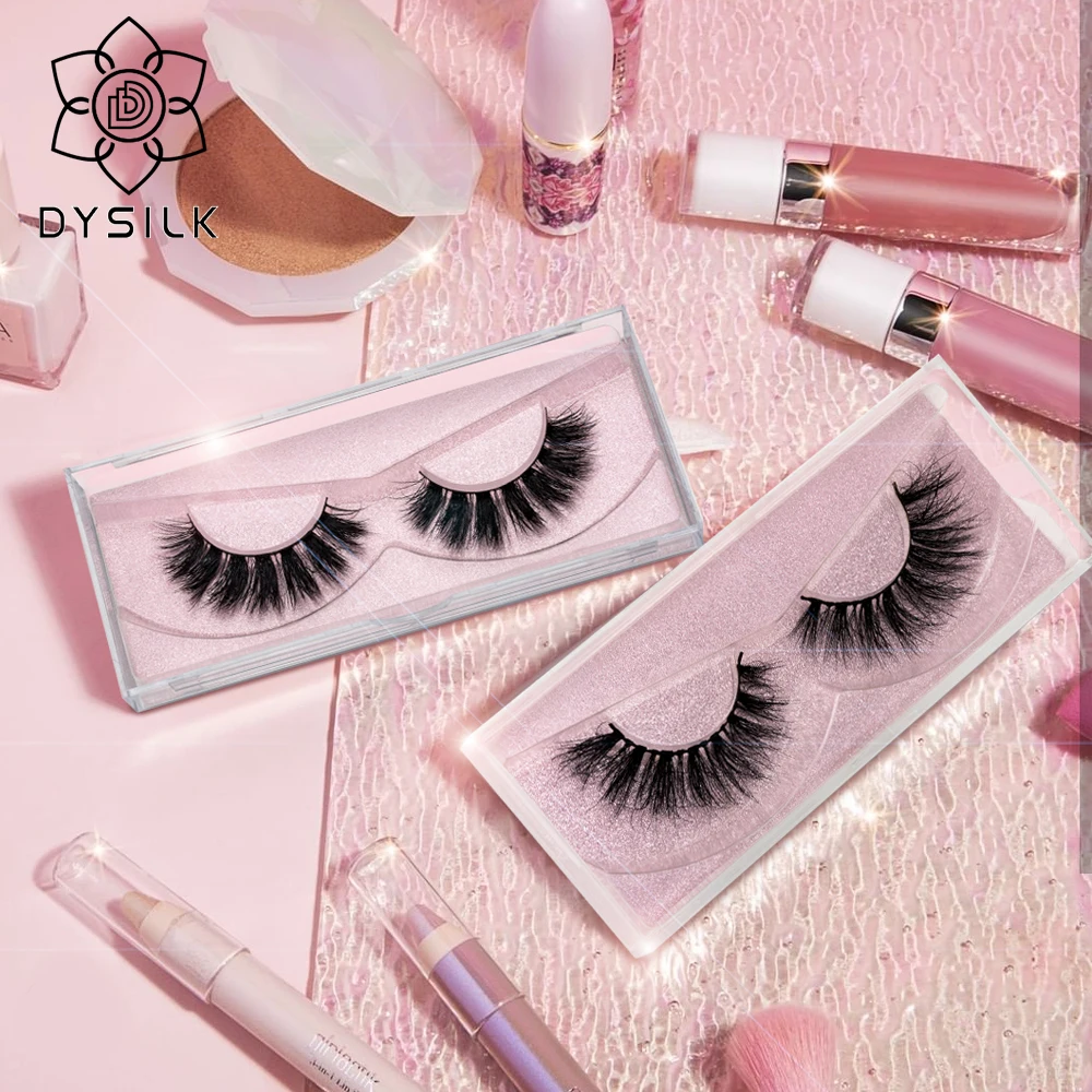 

DYSILK Mink Lashes 3D Mink Eyelashes 100% Cruelty free Lashes Handmade Reusable Natural Eyelashes Popular False Lashes Makeup
