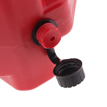 

3L Portable Red Motorcycle Gasoline Oil Container Oil Fuel Tank