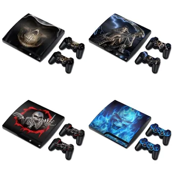 

New coming protective decal hot sale designs vinyl cover for PS3 SLIM Console