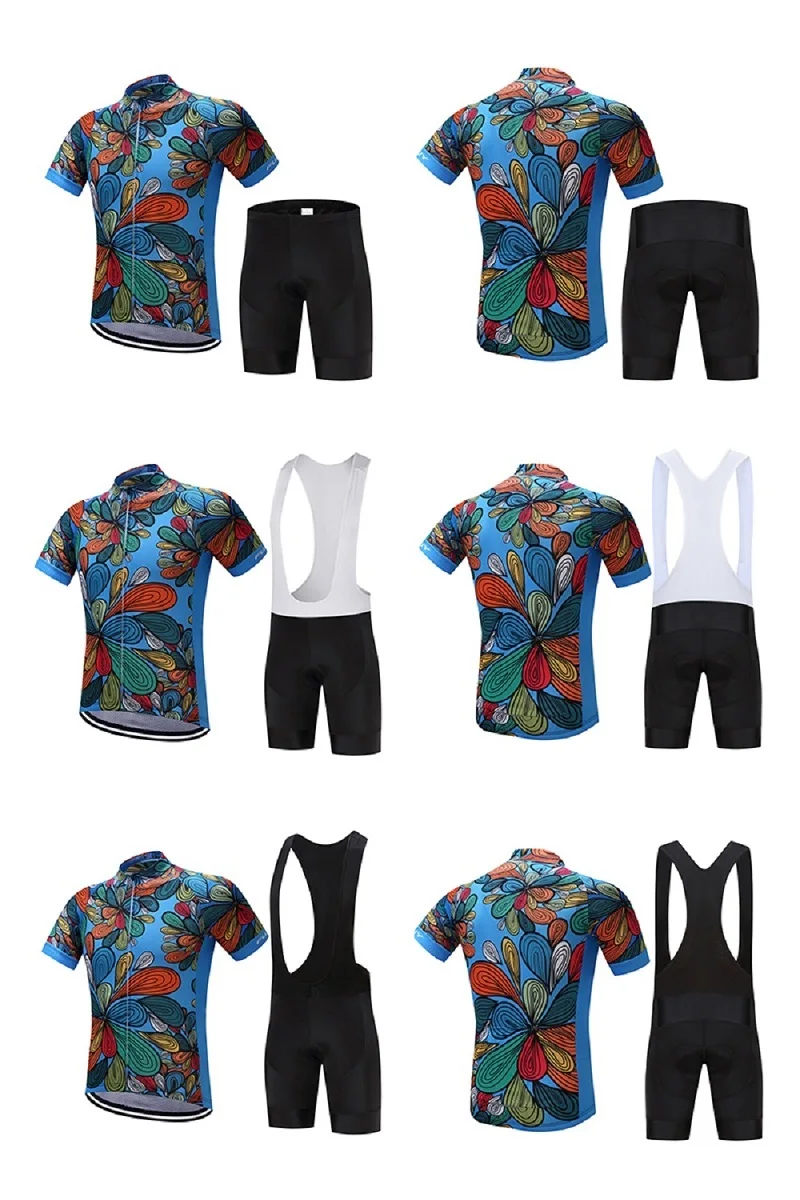 BIB pants pro Велоспорт Джерси для мужчин с коротким рукавом велосипед комплект одежды 9D гелевый коврик велосипед mallot одежда костюм платье спортивный комплект