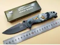 DA15 KESIWO DA15& C81 EDC карманный складной нож 440C Лезвие алюминий/G10 Ручка Открытый Отдых Рыбалка фрукты нож ручной инструмент - Цвет: DA15