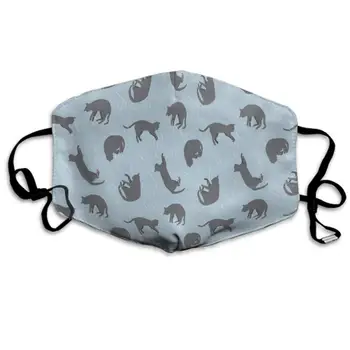 

CIGOCI Boys Girls Dustproof Anti-Allergens Anti-Allergens Earloop Half Face Face Mask Face and Nose Cover Camping Windproof