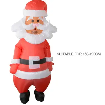 

Inflatable Santa Snowman Costume Parenting Activity Annual Meeting Performance 72XC