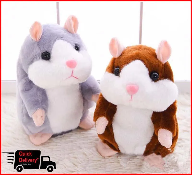 Cheeky Hamster Talking Mouse Pet Christmas Kids Gift High Quality Free Shipping 