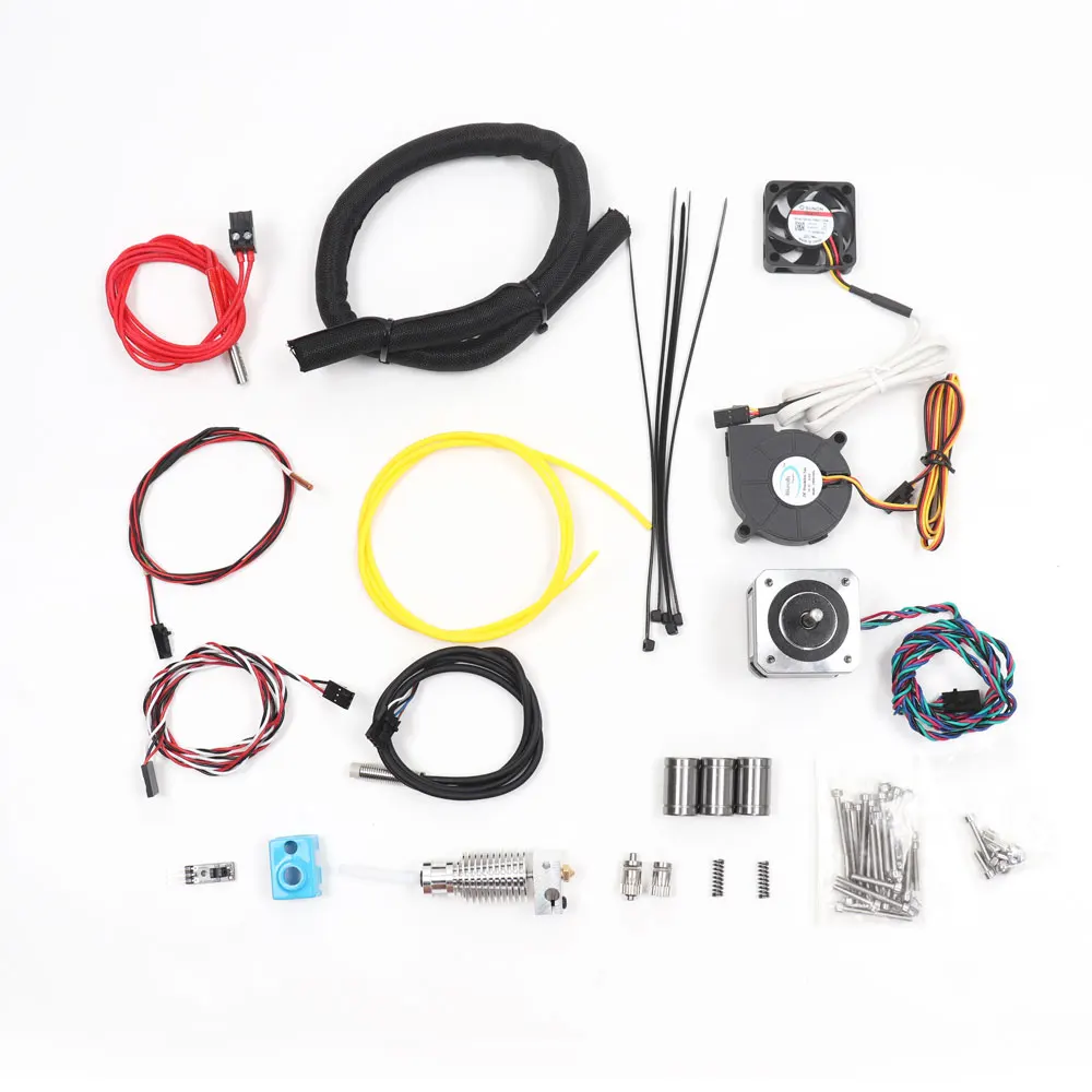 Prusa i3 mk3 MK3S hotend kit V6 сопло и вентилятор охлаждения Sunon 4010, PINDA V2, датчик накаливания, не собранные детали 3D-принтера