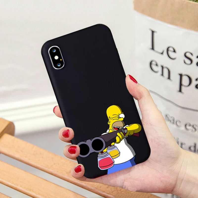 Чехол Homer Simpson для huawei P30 P20 Pro Lite Plus Honor 10 силиконовый чехол для телефона мягкие чехлы для задней панели Барт Симпсон Coque аксессуары