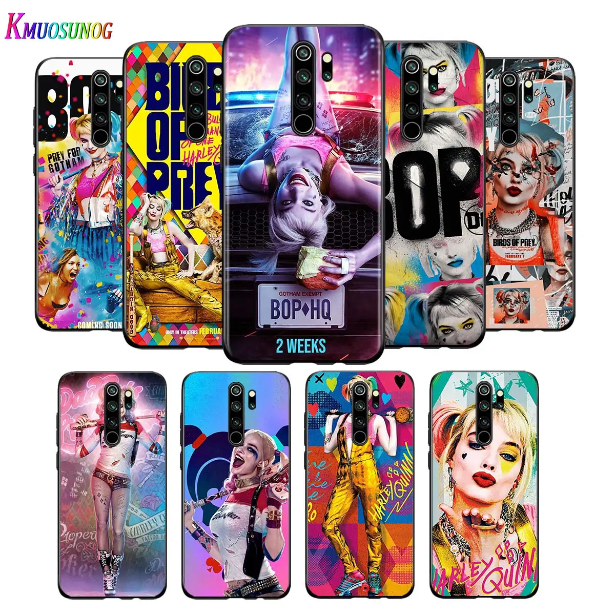 Для Xiaomi Redmi Note 9 9S Max чехол для телефона Joker and Harley Quinn задняя крышка 8T 8 7 6 5 Pro 5A 4X 4