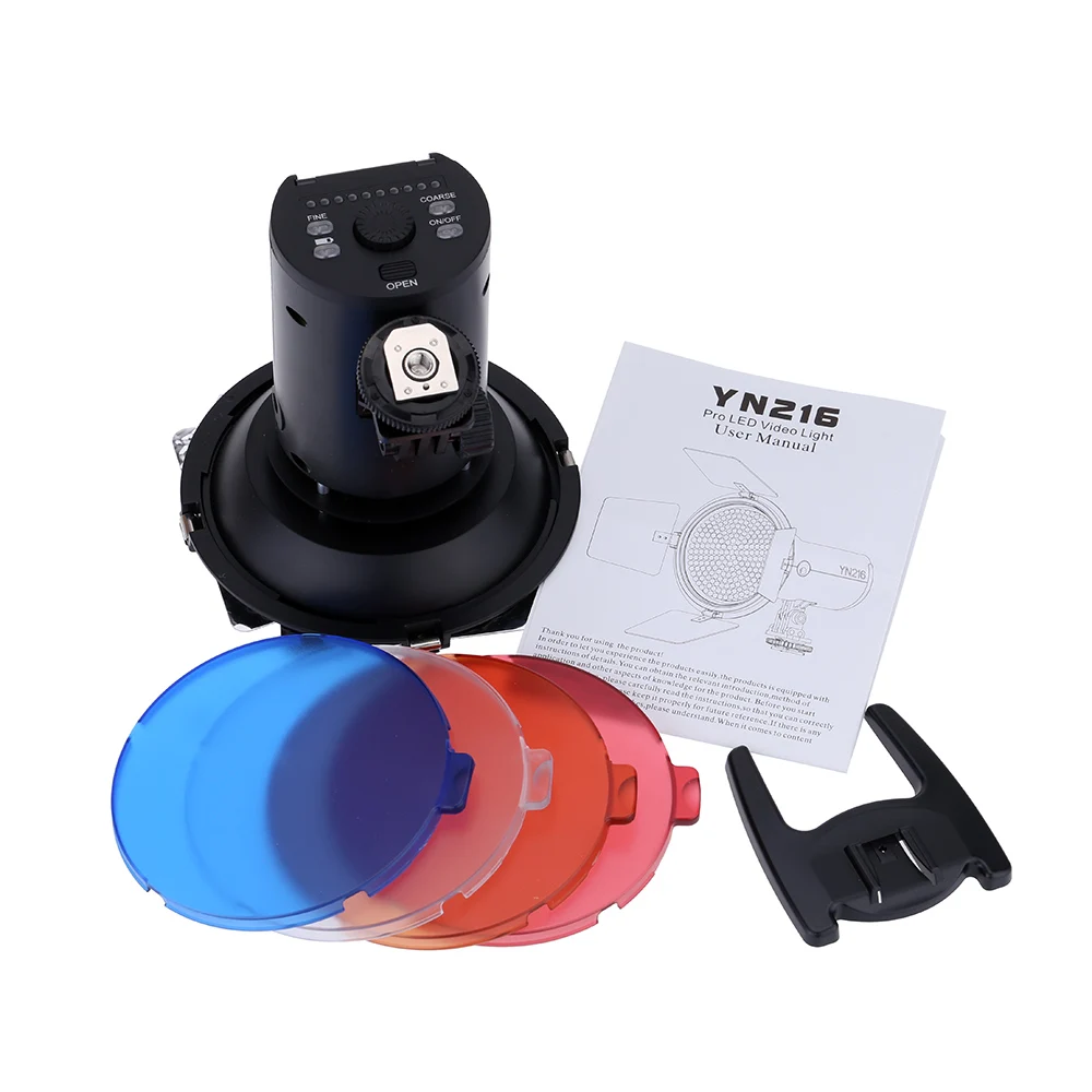 YONGNUO-YN216-Video-Light-5500K-LED-Video-Light-with-4-Color-Filter-Plates-for-Canon-Nikon (5)