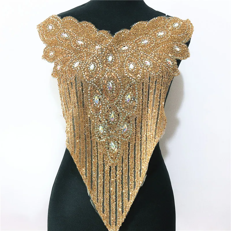 Pineapple Rhinestone Tassel Patch 4