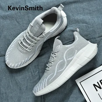 

Fashion Sneakers Men Casual Shoes Flying Weaving Mesh Men Shoes Breathable Men Walking Shoes Unisex Shoes Sapato Masculino