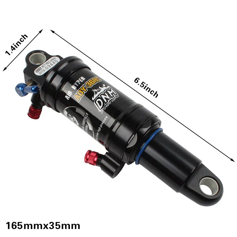 Beste Fiets Achter Shock Mountain Bike Downhill Coil Rear Shock 165mm Mountainbike 190mm 200mm Achter Shock met lockout