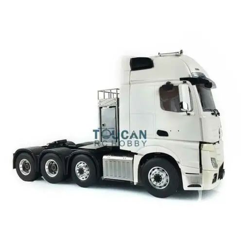 LESU Металлическое шасси 1/14 RC тягач 8*8 Hercules Merce кабина звук двигателя THZH0519