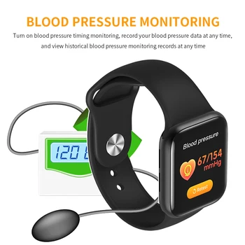 

B08 Smart Watch Heart Rate Make Calls SOS Smart Wristband Full Touch Always On Dial Display Music Play Sport Bracelet PK F12