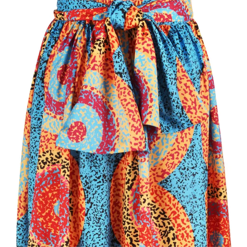 Longue Robe Africaine Wax Pour Femmes 107 Longue robe africaine wax pour femmes 106