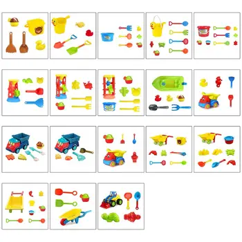 

Beach Toys for Kids 4-9pcs Baby Beach Game Toy Children Sandbox Set Kit Toys