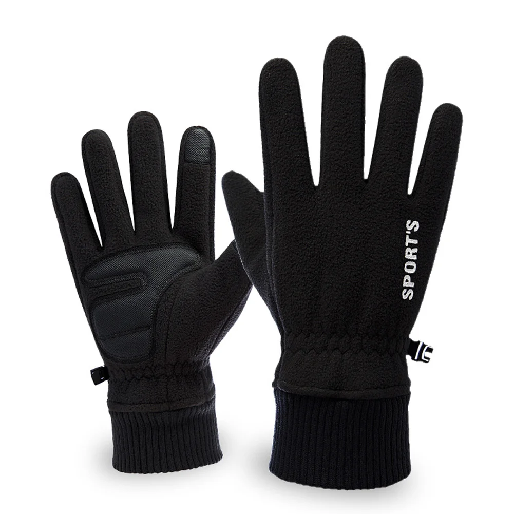 

For outdoor sports Gloves Touch screen non-slip Warm in winter Polar fleece