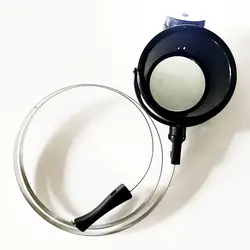 15X часы глазная Лупа ювелирные изделия Hands Free головная Лупа с питанием от аккумулятора металлический инструмент ремонт часов оптический