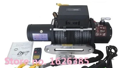 Электрическая лебедка 9500lb 13500 фунтов 12В 24В автомобильный Грузовик автоштанга