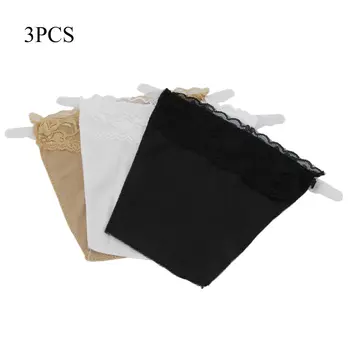 

NEW 3Pcs/set Quick Easy Bra Lace Clip on Camisoles Custom Cleavage Control Lace Set Panels 3 Colors Pack Seen on TV Bra