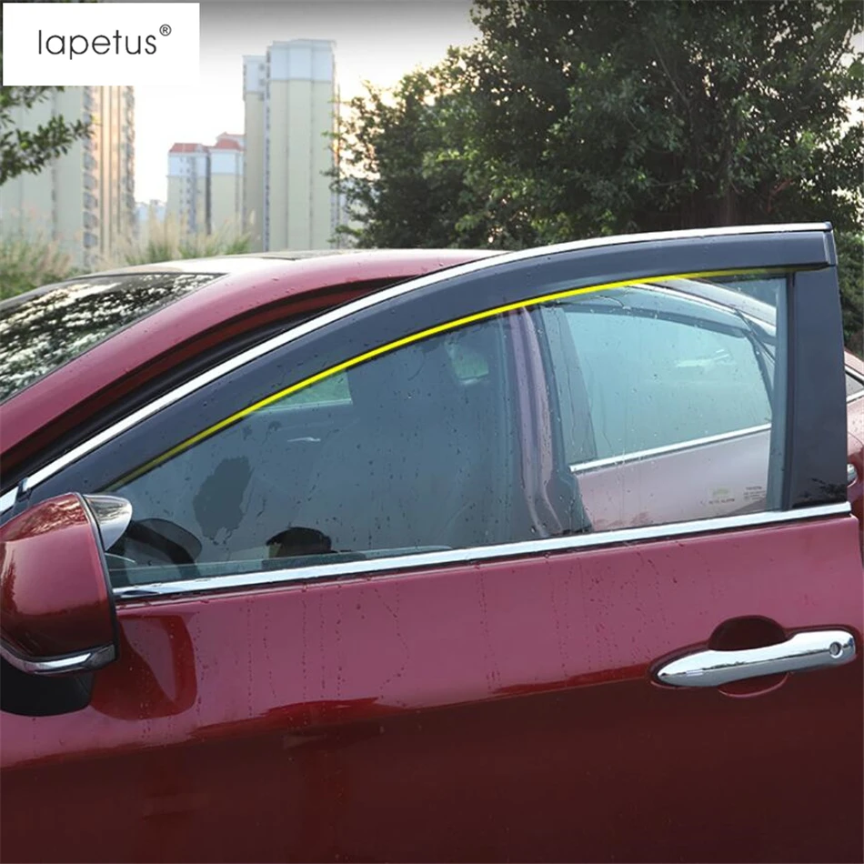 Аксессуары Lapetus, подходят для Toyota Avalon, оконные козырьки, навесы, ветровой дождь, солнцезащитный козырек, защита, вентиляционные крышки, молдинг, комплект