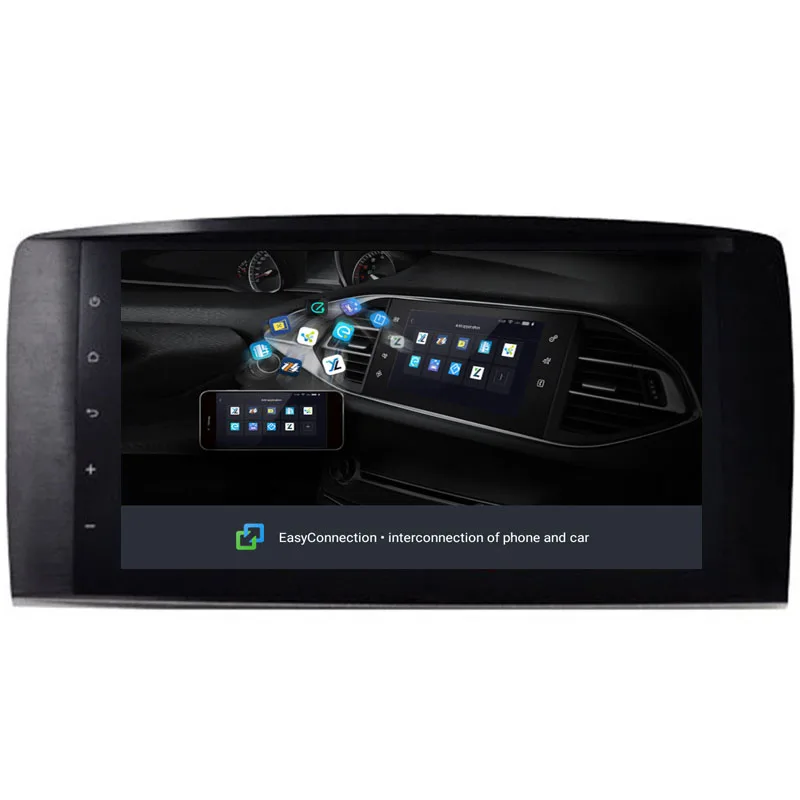 NAVITOPIA 9 дюймов 2G ram 32G rom Восьмиядерный Android 8,1 Автомобильный gps навигация для Benz R300 2006 2007 2008 2009 2010 2011 2012 2013