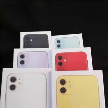 

20 pcs US EU Version Mobile phone box for 11/11 pro/ max Retail Empty packaging without Accessories With manual Sticker