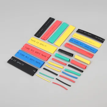 

530PCS/lot bag multicolor Heat Shrink Tube cable casing wire and cable insulation sleeve 2:1 Heat Shrink Tube device