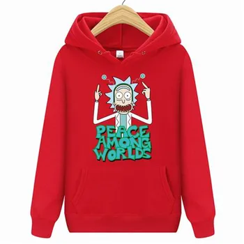 

Hot 2020 Autum Design Rick morty Mens Hoodies Cotton Funny Print Hoodie Man Fashion Rick morty Casual Hoodie Sweatshirt