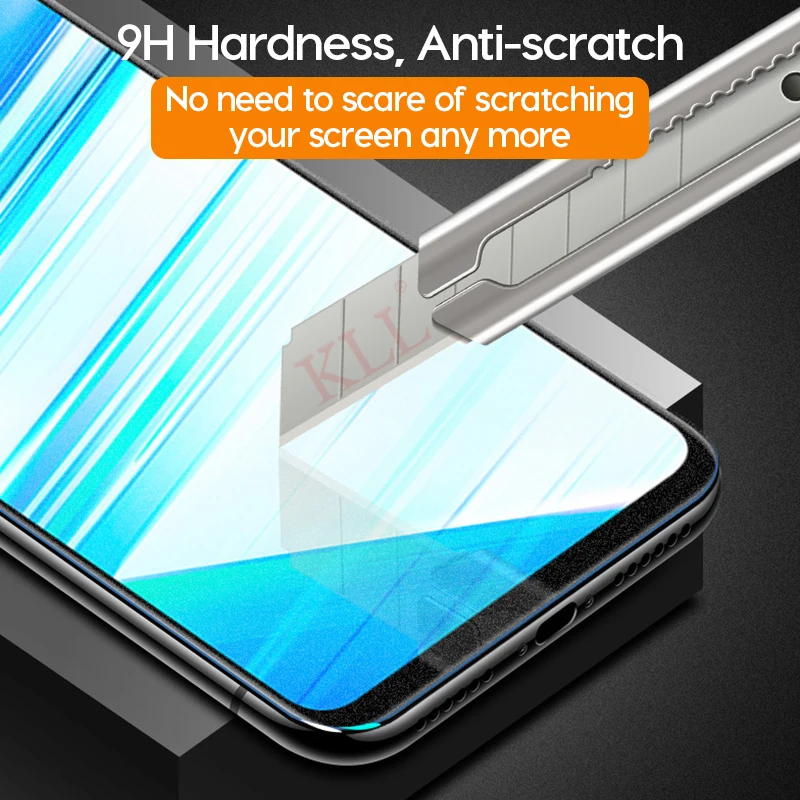 GzPuluz Glass Protector Film 25 PCS AG Matte Frosted Full Cover Tempered Glass for Vivo V11i