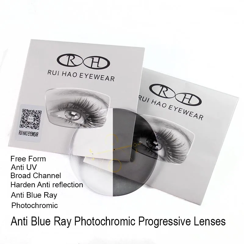 Lenti Progressive fotocromatiche lenti multifocali Anti raggi blu occhiali  da vista miopia occhiali da lettura 1.56 1.61 1.67| | - AliExpress