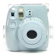 

Instax Mini 9 8 8+ Cover Crystal Transparent Protective Case Cover Pouch Shoulder Strap for Fuji Fujifilm Instax Camera