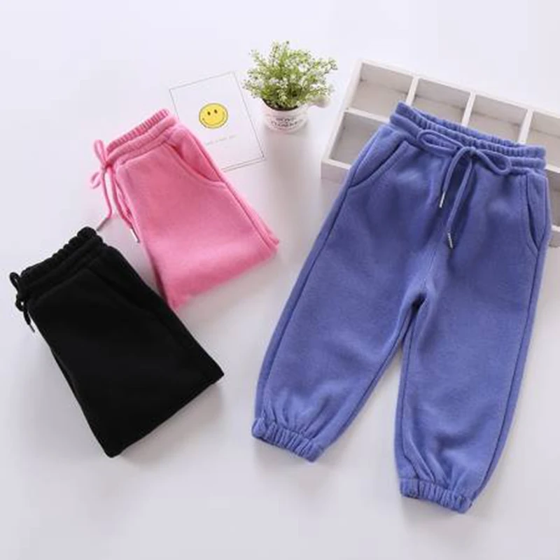 COOTELILI  Kids Girls Boys Sport Pants Boys Trousers Fashion Autumn Casual Children Pant Teenage Children Clothes For Boys (2)