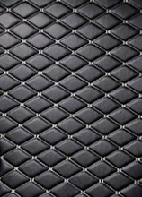 lsrtw2017 fiber leather car trunk mat for hyundai Creta hyundai ix25 Hyundai Cantus - Название цвета: black beige wire