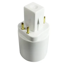 4 Pin для лампы конвертер дома гнездо адаптера прочный разъем G24Q к E26/E27 практичные профессиональные принадлежности лампа держатель