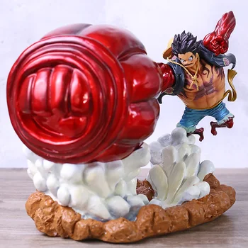 

One Piece Monkey D Luffy Gear 4 King Kong Gun PVC Figure Statue Collection Model Toy